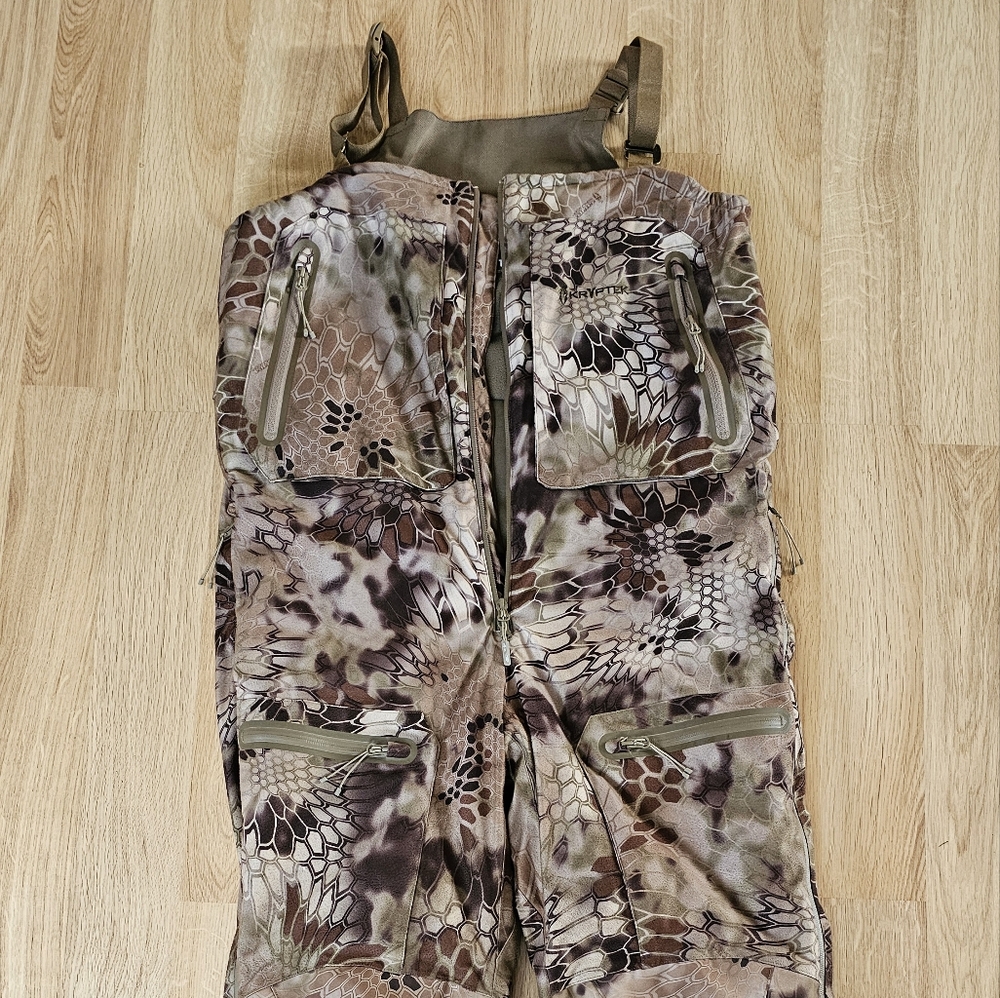 Men's insulated Kryptek bibs